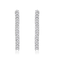 2.35ct Round Brilliant Cut Diamond Earrings