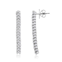 2.35ct Round Brilliant Cut Diamond Earrings