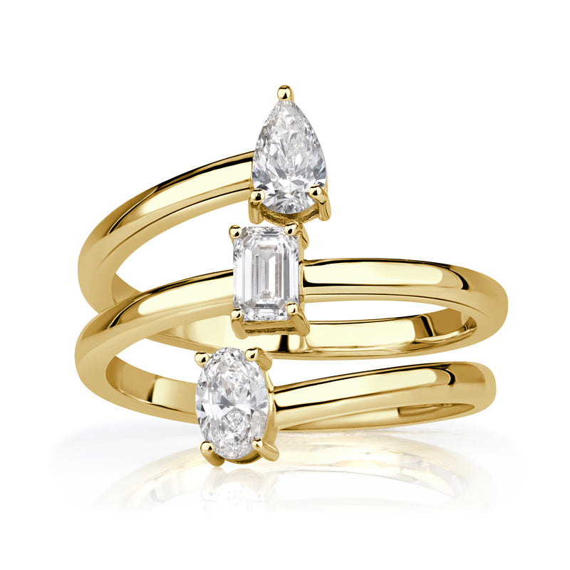 0.67ct Mixed Shape Diamond Ring