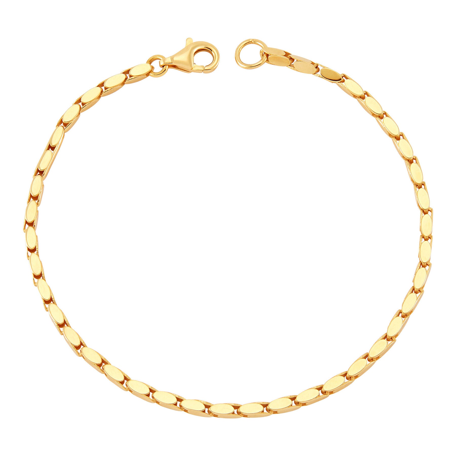 Oval Link Chain Bracelet