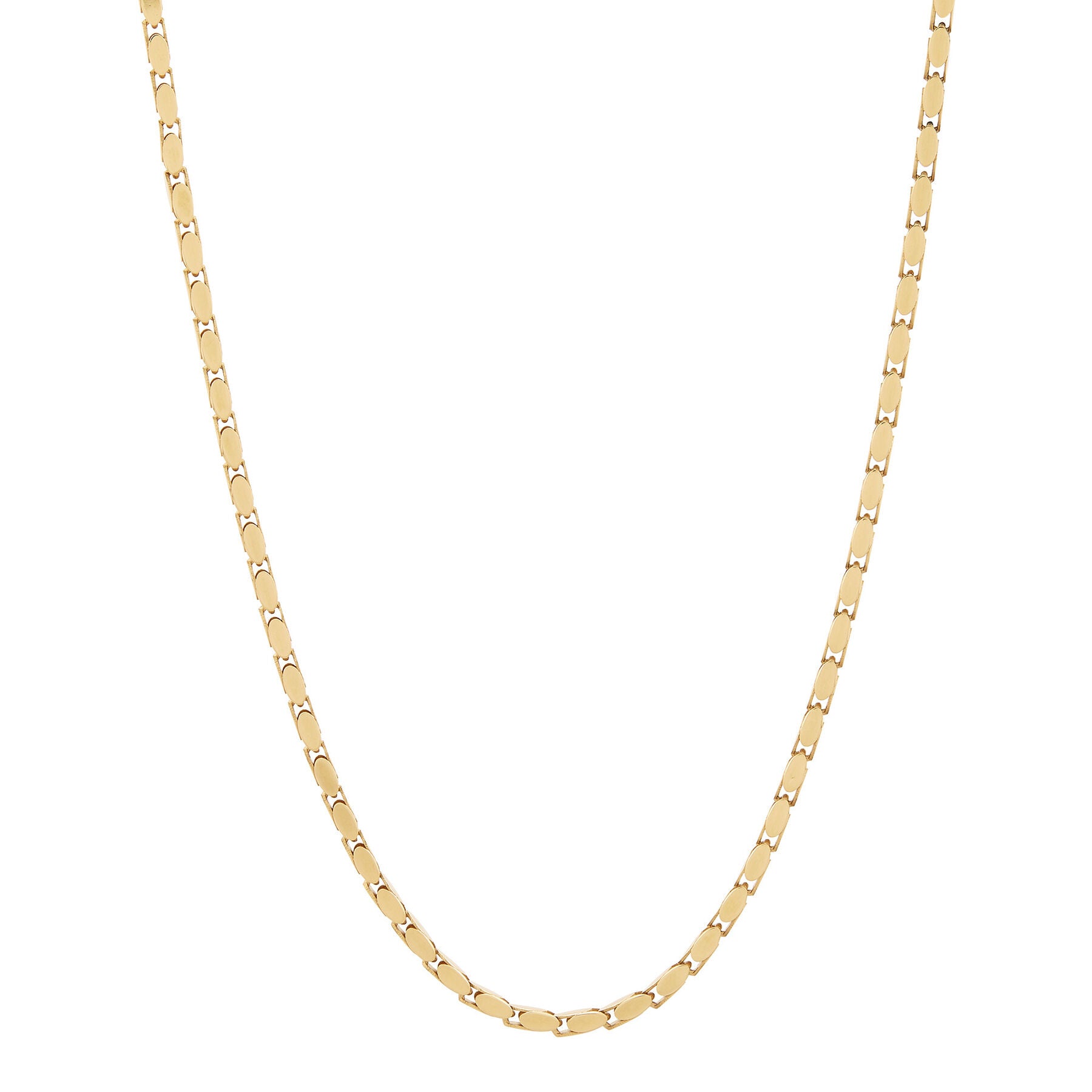 Oval Link Chain Necklace