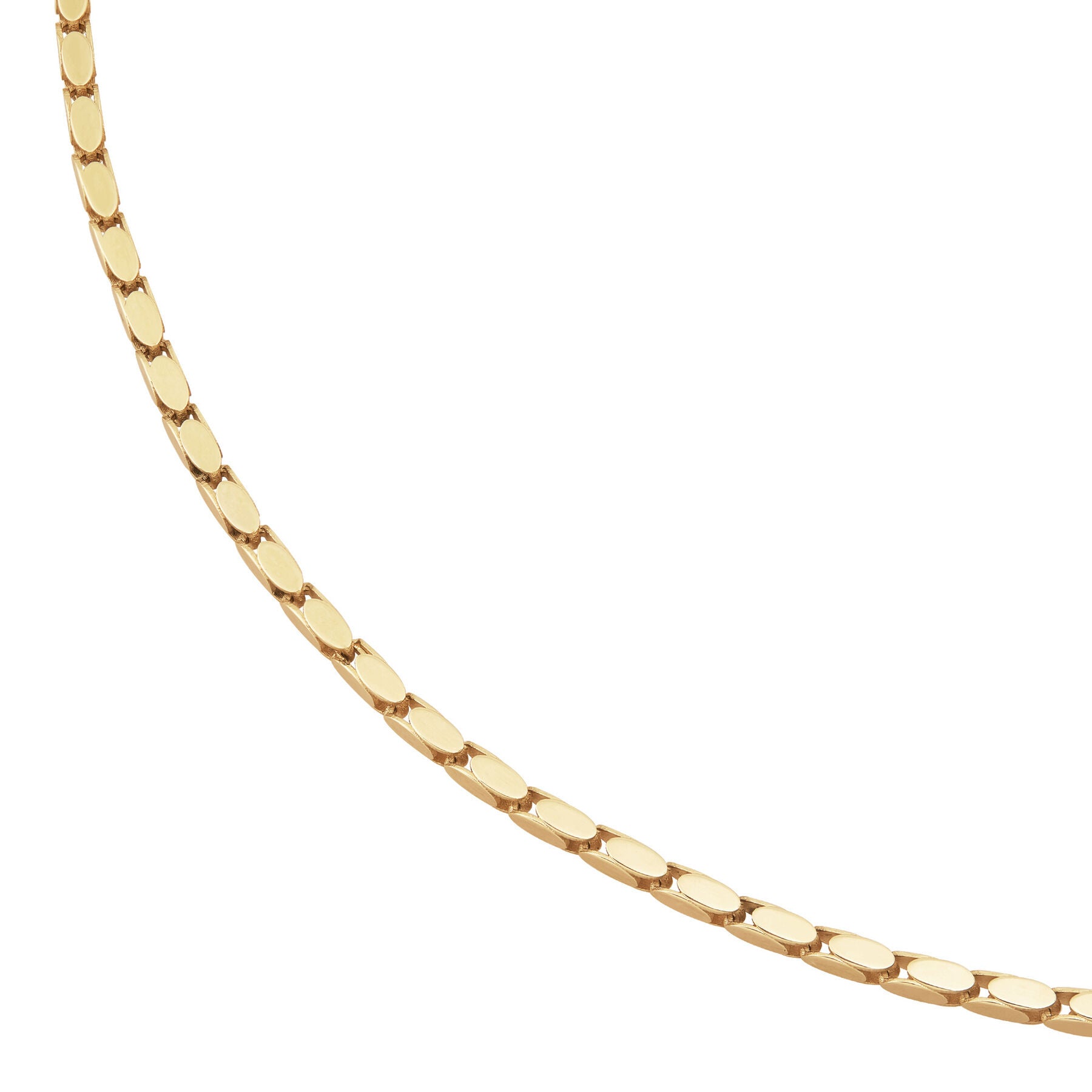 Oval Link Chain Necklace