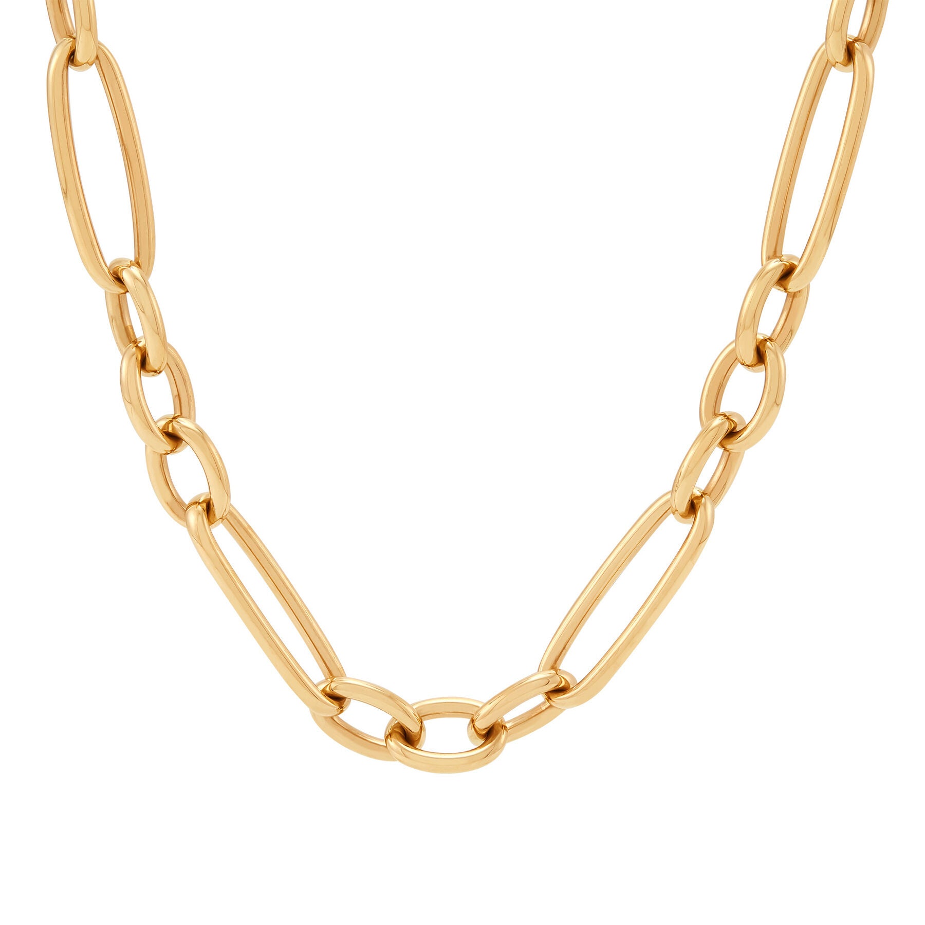 Mixed Link Chain Necklace