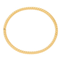 Twisted Rope Bangle Bracelet