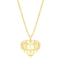 Flexible Heart Pendant Necklace