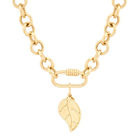 Leaf Charm Pendant