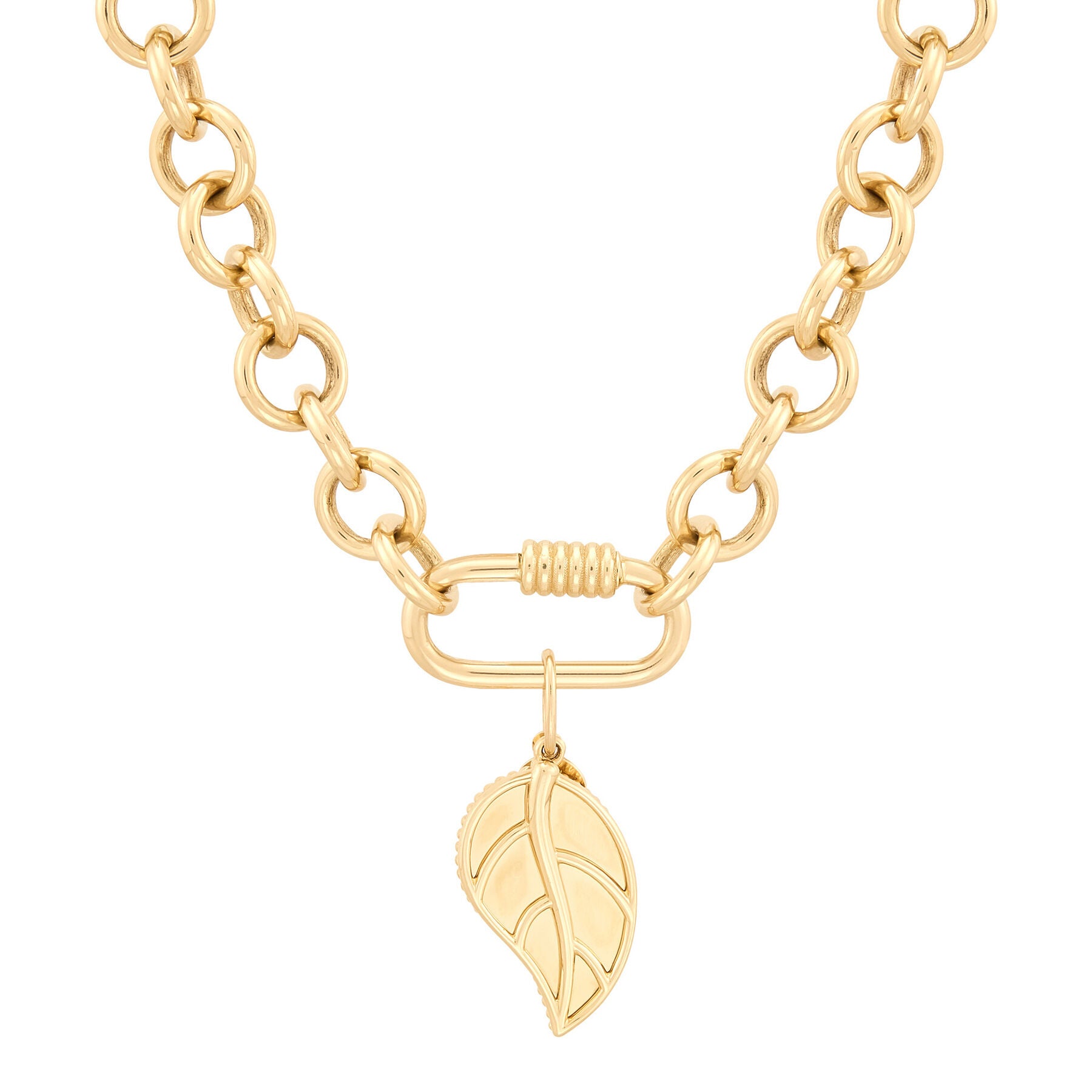 Leaf Charm Pendant