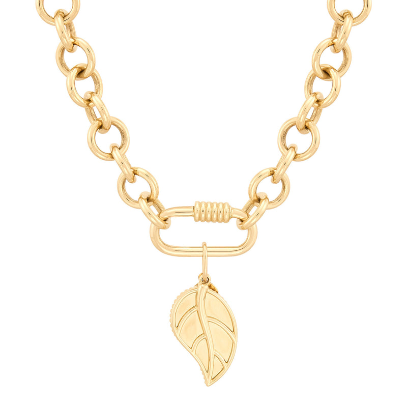 Leaf Charm Pendant