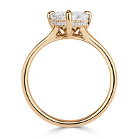 3.40ct Marquise Cut Diamond Engagement Ring