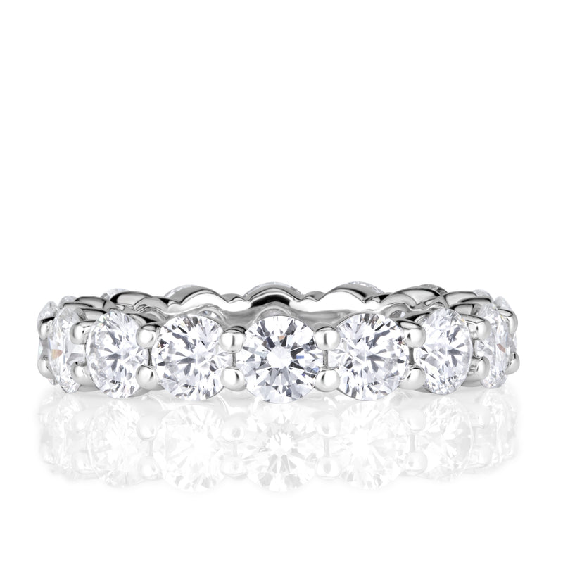 3.90ct Round Brilliant Cut Diamond Eternity Band