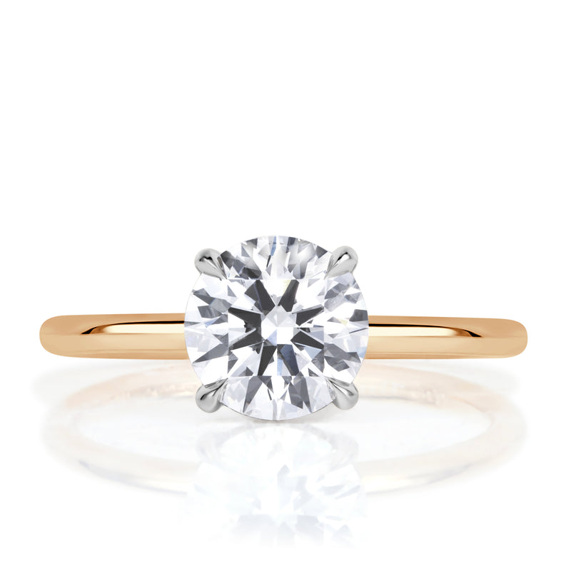1.48ct Round Brilliant Cut Diamond Engagement Ring