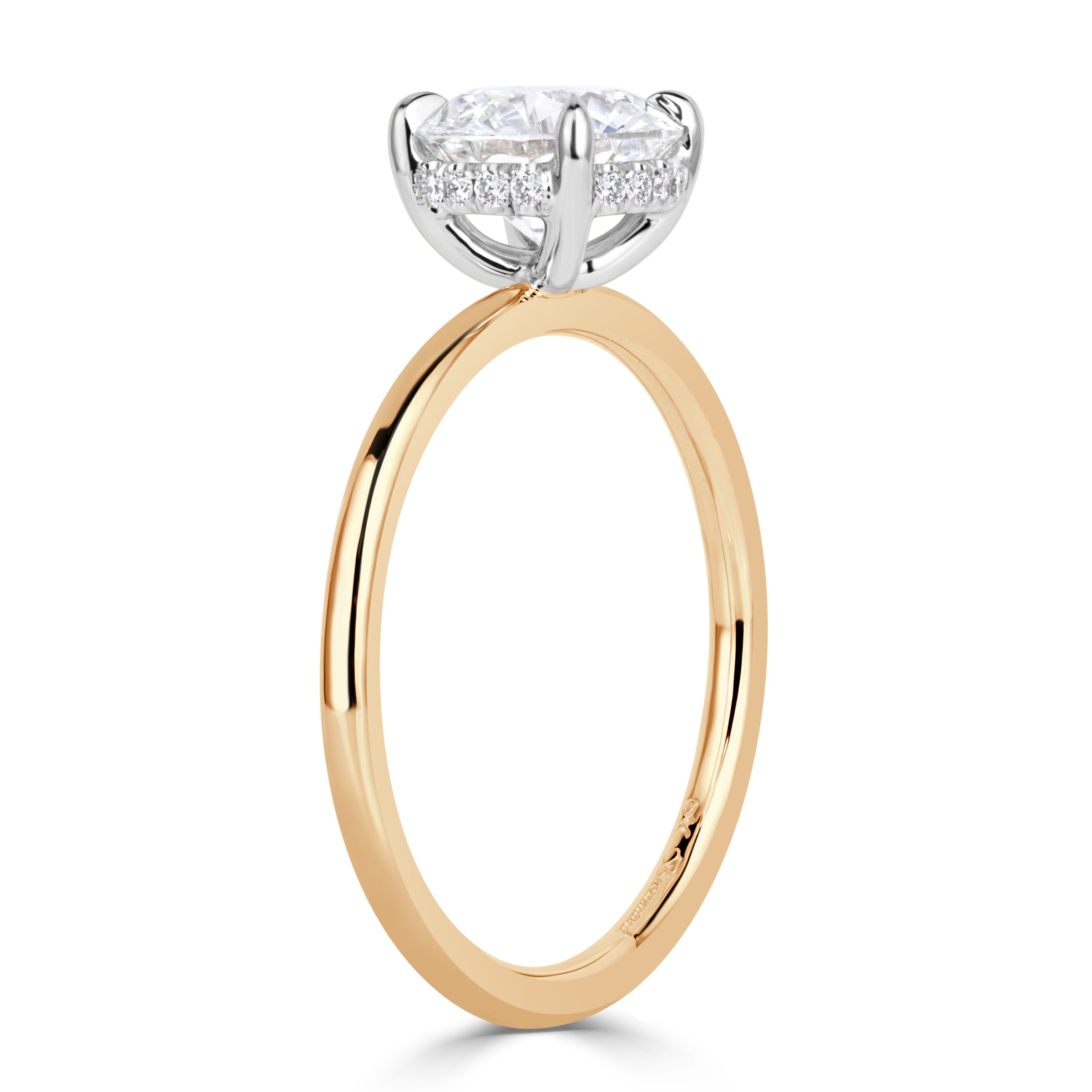 1.48ct Round Brilliant Cut Diamond Engagement Ring