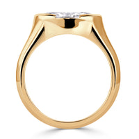1.01ct Marquise Cut Lab Grown Diamond Pinky Ring