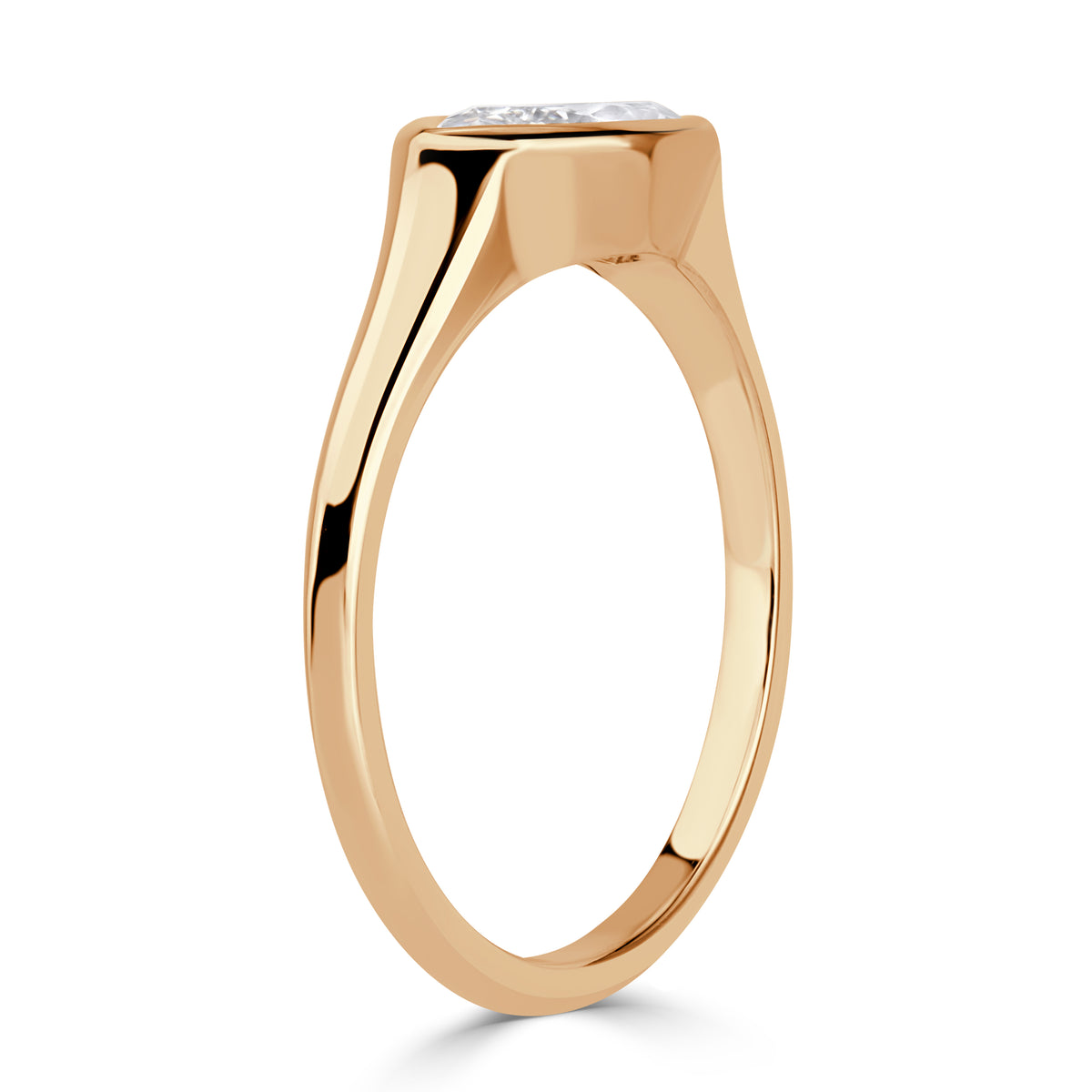 1.01ct Marquise Cut Lab Grown Diamond Pinky Ring