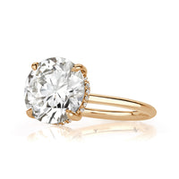 4.15ct Round Brilliant Cut Diamond Engagement Ring