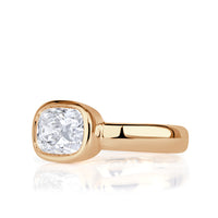 2.58ct Cushion Cut Lab Grown Diamond Engagement Ring