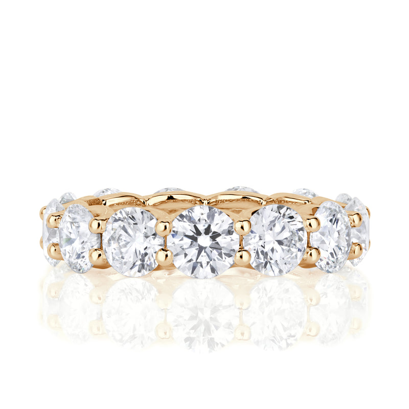 6.55ct Round Brilliant Cut Diamond Eternity Band