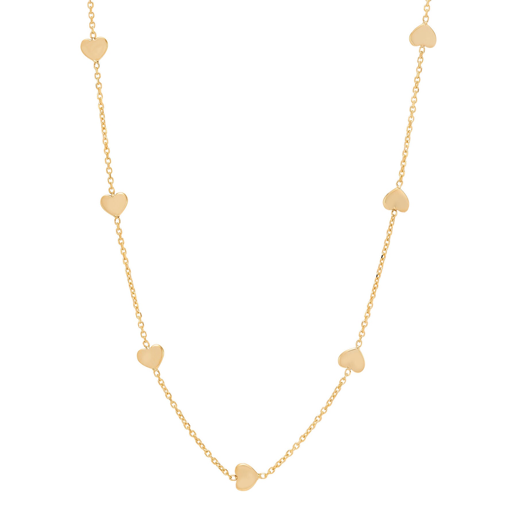 Heart Station Necklace