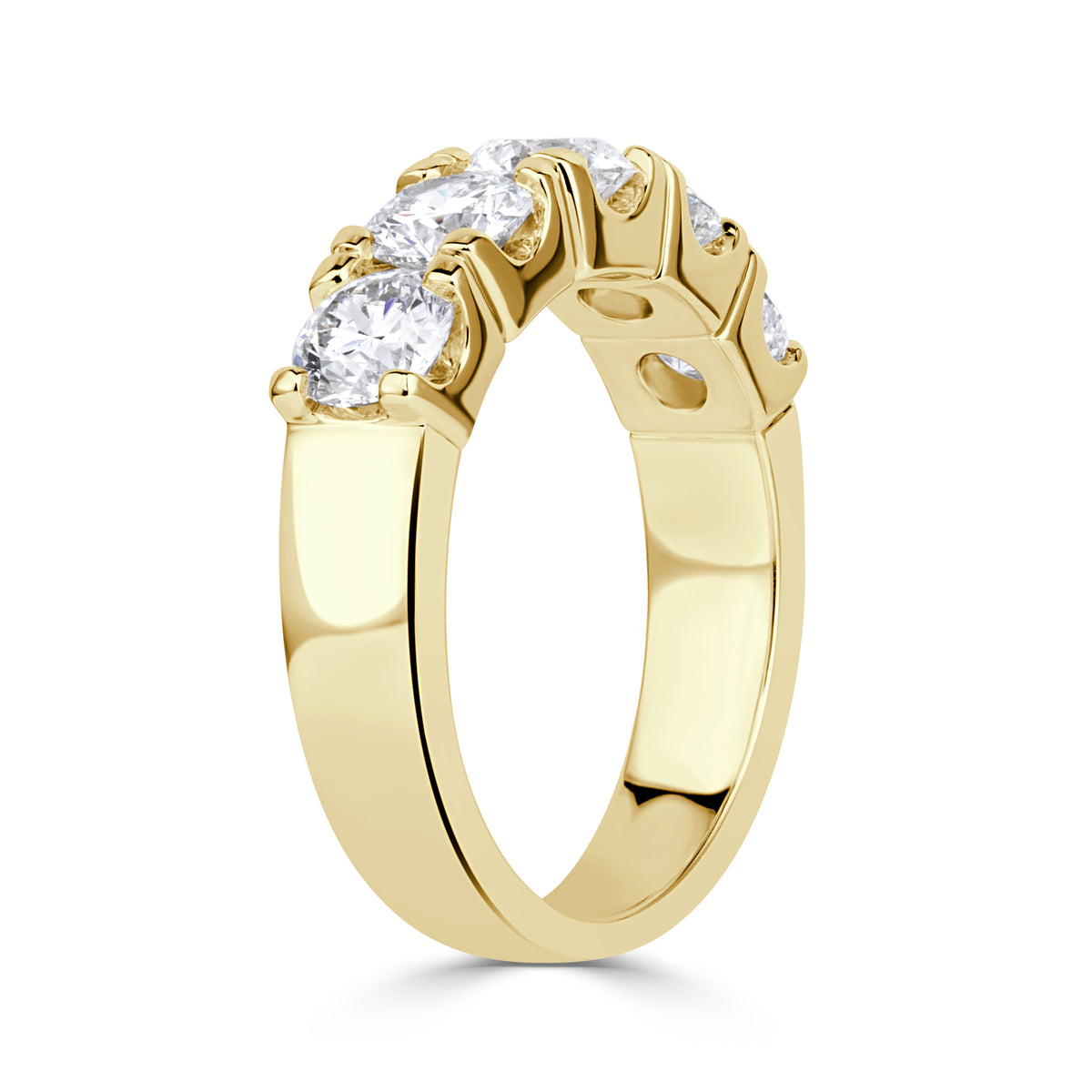 1.90ct Round Brilliant Cut Five-Stone Diamond Ring