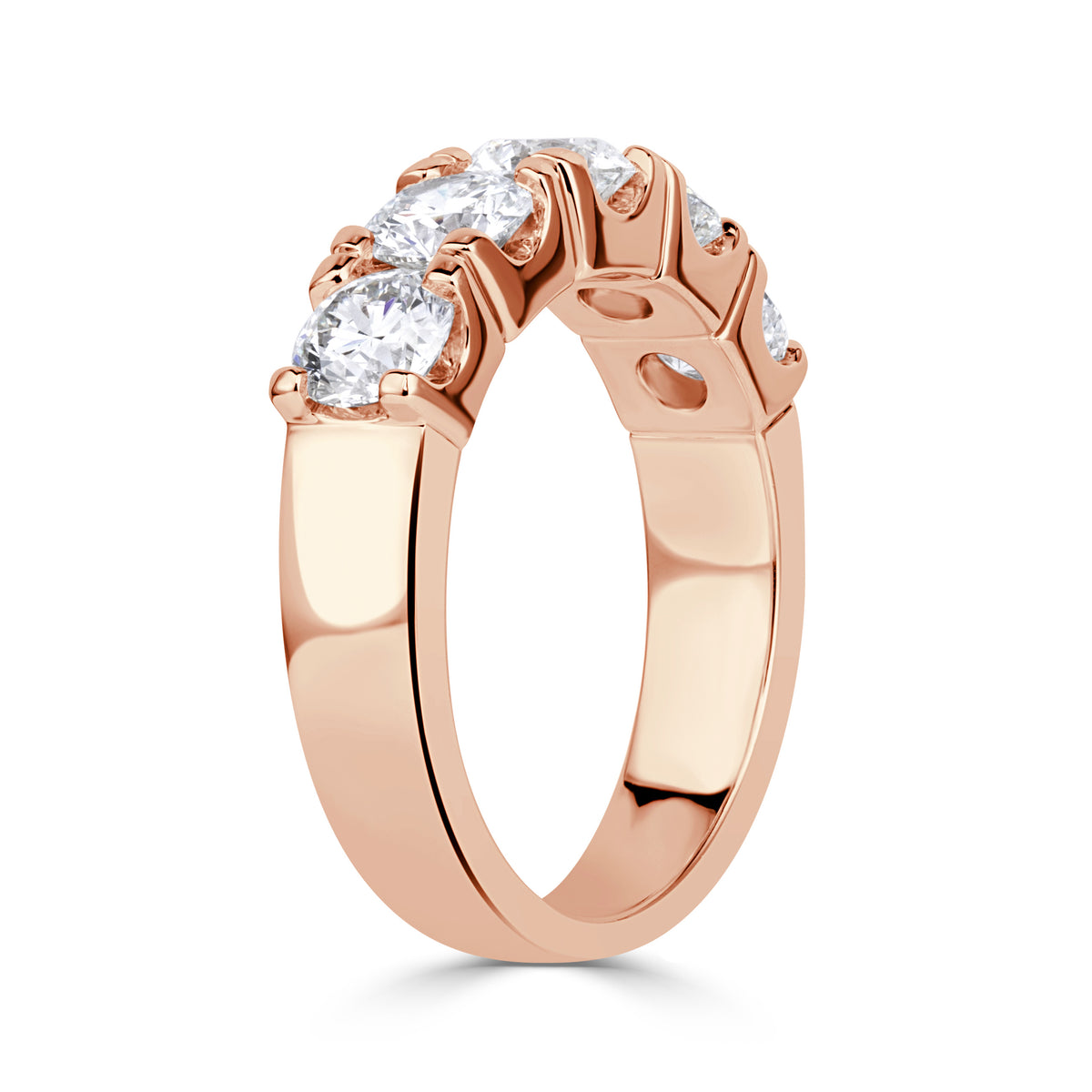 1.90ct Round Brilliant Cut Five-Stone Diamond Ring