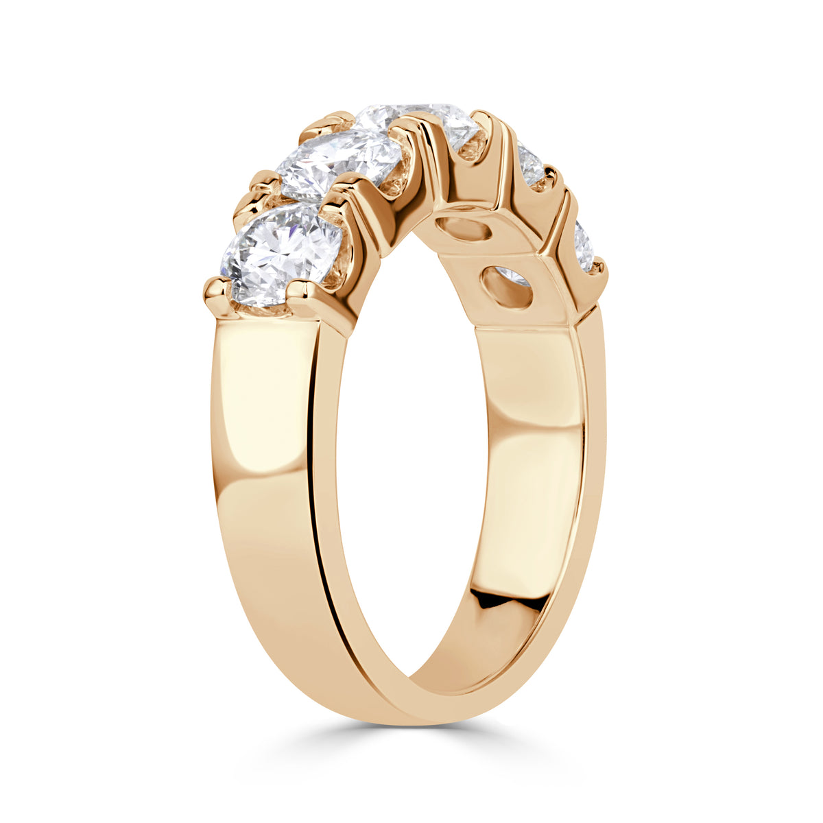 1.90ct Round Brilliant Cut Five-Stone Diamond Ring