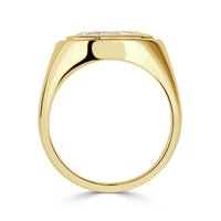 2.00ct Pear Step Cut Diamond Engagement Ring