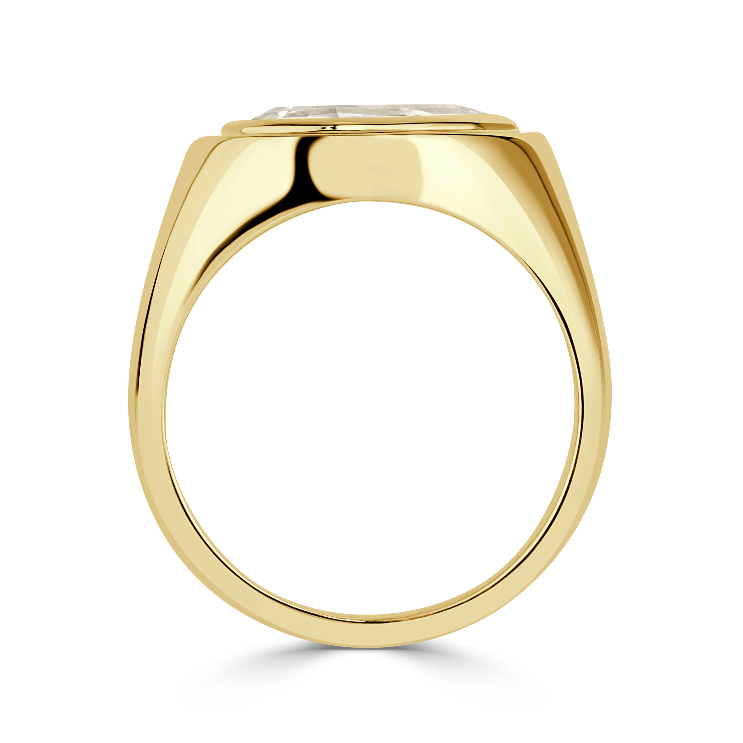 2.00ct Pear Step Cut Diamond Engagement Ring