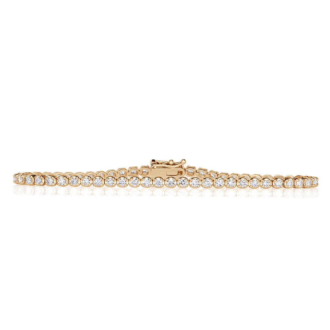 1.70ct Round Brilliant Cut Diamond Tennis Bracelet