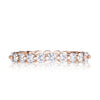 1.40ct Round Brilliant Cut Diamond Eternity Band in 18k Rose Gold