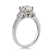 1.94ct Cushion Cut Diamond Engagement Ring
