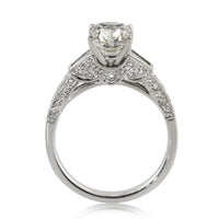 2.82ct Cushion Cut Diamond Engagement Ring