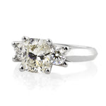 2.71ct Cushion Cut Diamond Engagement Ring