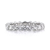 2.00ct Round Brilliant Cut Diamond Eternity Band in 18k White Gold