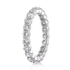 2.00ct Round Brilliant Cut Diamond Eternity Band in 18k White Gold
