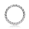 2.00ct Round Brilliant Cut Diamond Eternity Band in 18k White Gold