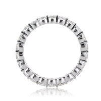 2.00ct Round Brilliant Cut Diamond Eternity Band in 18k White Gold