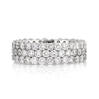 2.77ct Round Brilliant Cut Diamond Eternity Band