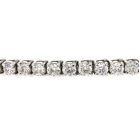 8.85ct Round Cut Diamond Tennis Bracelet