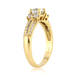 1.39ct Round Brilliant Cut Diamond Engagement Ring