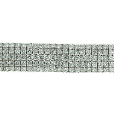 10.37ct Round Brilliant Cut Diamond Bracelet