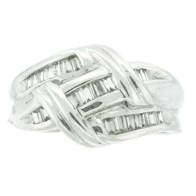 0.70ct Baguette Cut Diamond Ring