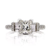 2.58ct Princess Cut Diamond Engagement Ring
