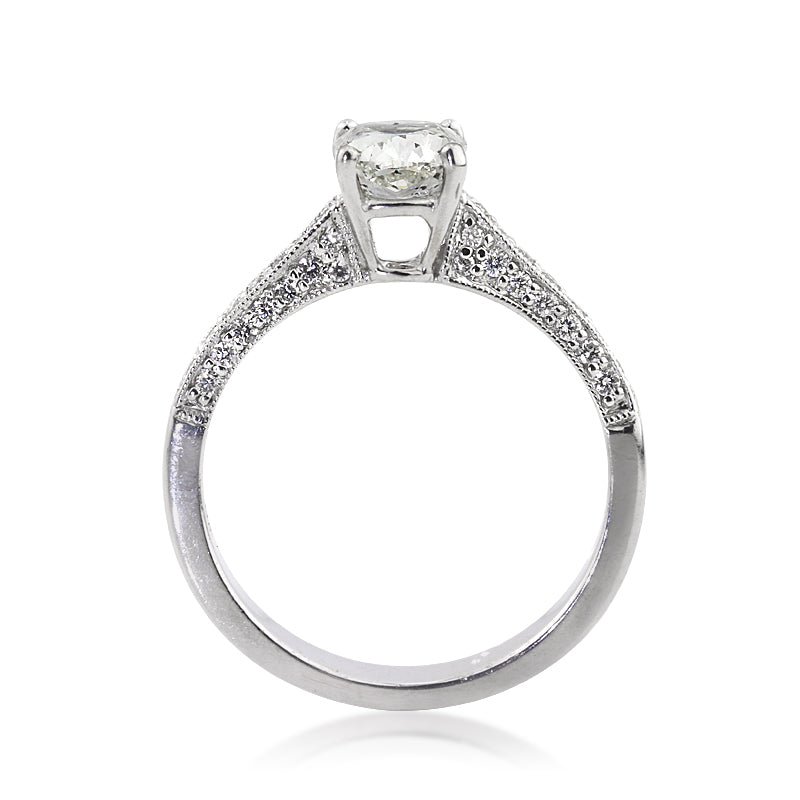 1.60ct Cushion Cut Diamond Engagement Ring