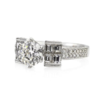 2.91ct Round Brilliant Cut Diamond Engagement Ring