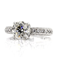 3.05ct Round Brilliant Cut Diamond Engagement Ring
