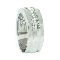 0.85ct Baguette Cut Diamond Men's Wedding Band