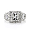 3.57ct Princess Cut Diamond Engagement Ring