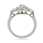 2.50ct Pear Shaped Diamond Engagement Ring