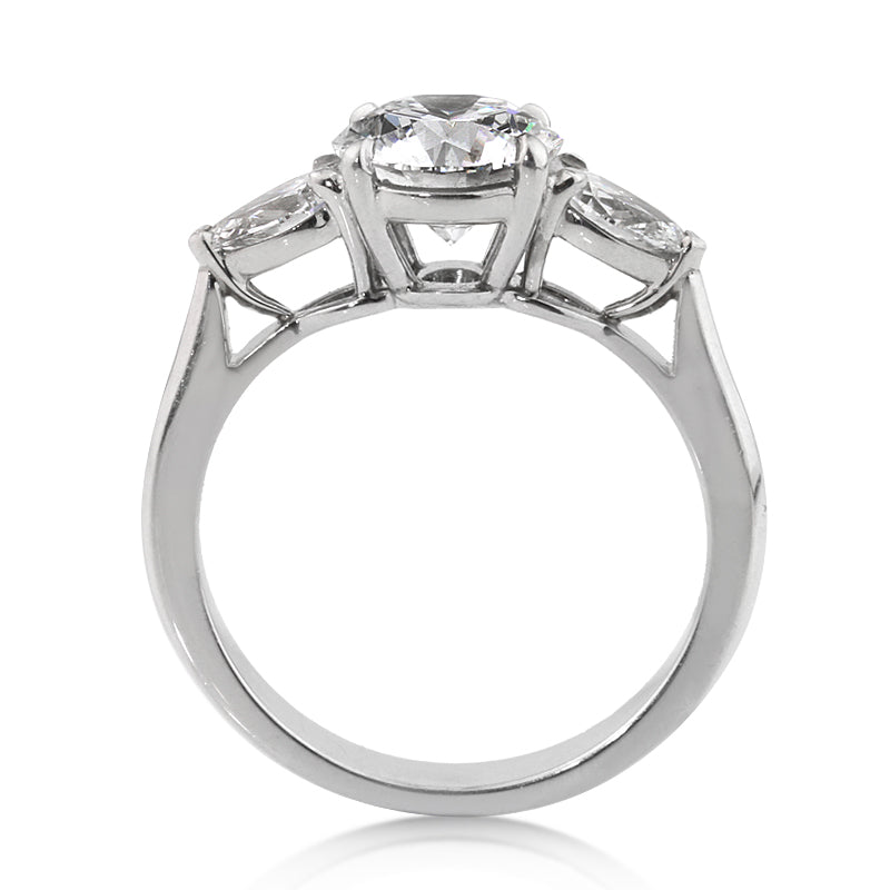 2.27ct Round Brilliant Cut Diamond Engagement Ring