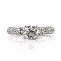 1.95ct Round Brilliant Cut Diamond Engagement Ring